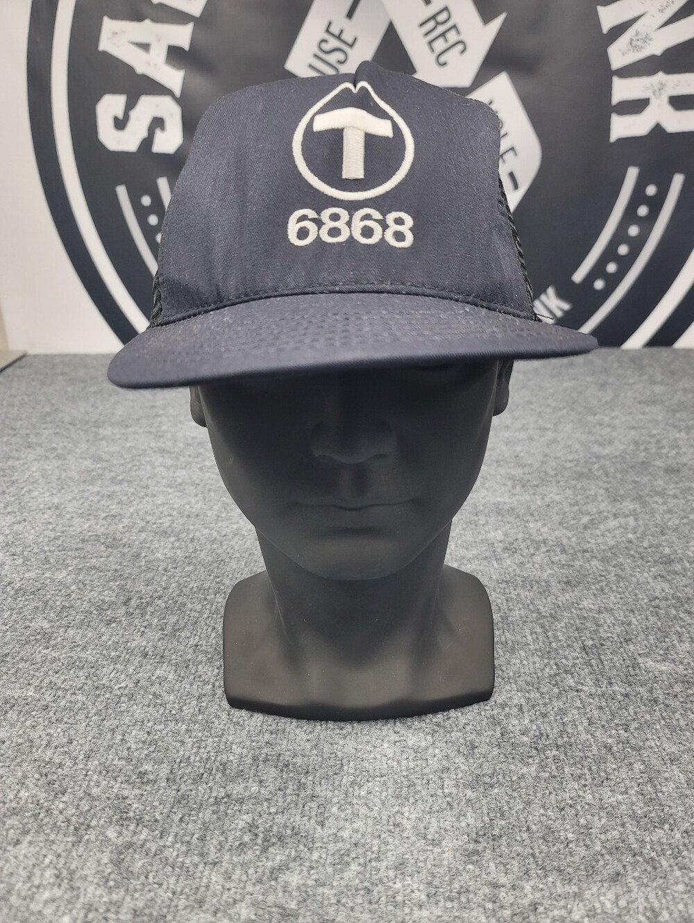 VTG 90s MBTA Massachusetts Bay Transportation Authority 6868 Trucker Hat USA